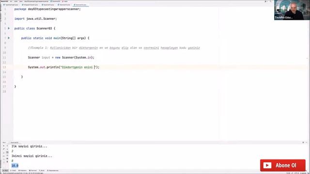 Scanner Class Nedir Kullanımı -Part2 | Java Ders-13 | TechPro Education смотреть онлайн