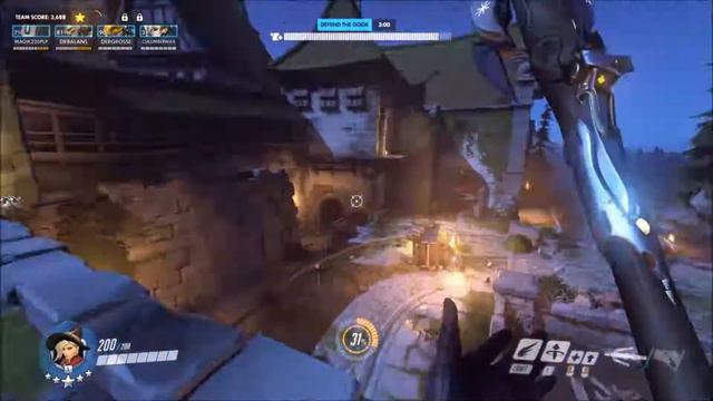 Overwatch, Junkenstein's Revenge, Mercy смотреть онлайн