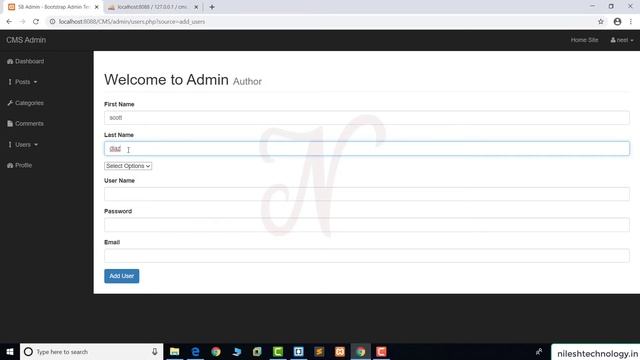 #28. Registration Part 1 | CMS Project Tutorial | PHP and MySQL | CMS Blog Application | 2020 смотреть онлайн