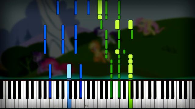 My Little Pony: Friendship Is Magic - Intro【Opening, OST, Theme Song】 Piano Tutorial (Sheet Music) смотреть онлайн
