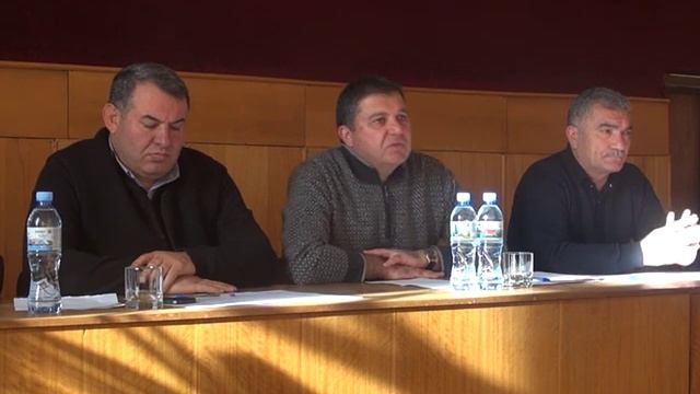 Встреча с гос. работниками в зале мэрии Ахалкалаки. смотреть онлайн