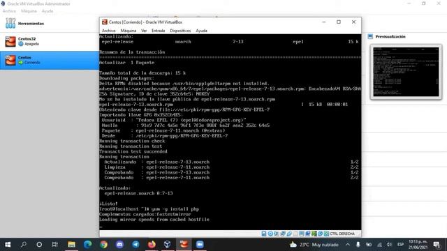 Instalación de apache y php en una una máquina virtual (virtual box) смотреть онлайн
