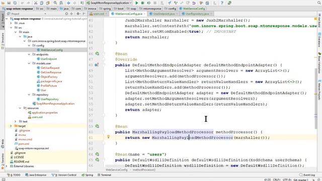 Spring Boot + SOAP MTOM - How to create SOAP Webservices with MTOM attachments in response смотреть онлайн