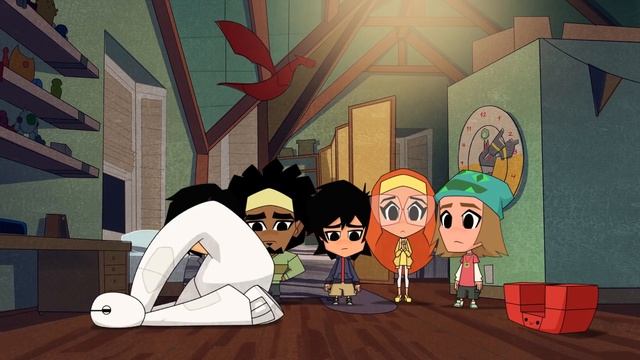 Low Battery ? | Disney Big Chibi 6 | Chibi Tiny Tales | Big Hero 6 | Disney Channel смотреть онлайн