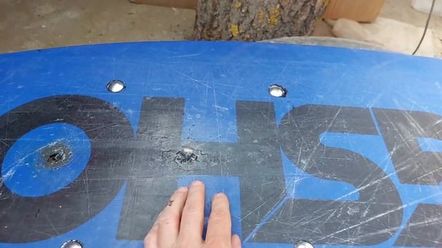 Как починить вейкборд самостоятельно, если вырвало закладные. Заплатка на вейкборд! смотреть онлайн