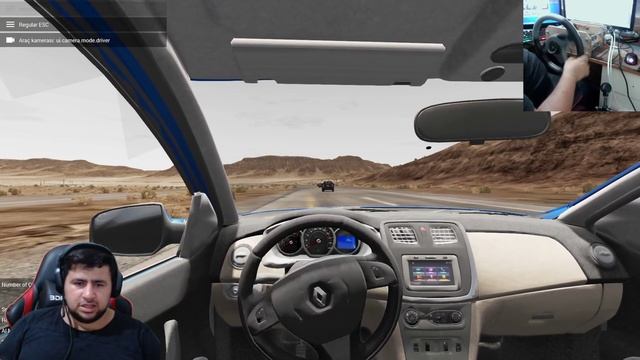 OTOBANDA GAZLAMA KAZALARI // RENAULT SYMBOL // BeamNG.drive смотреть онлайн