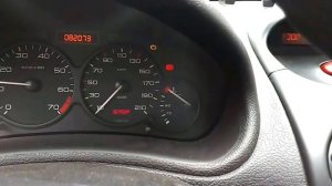 Peugeot 206. Стрелка температуры ОЖ на максимуме