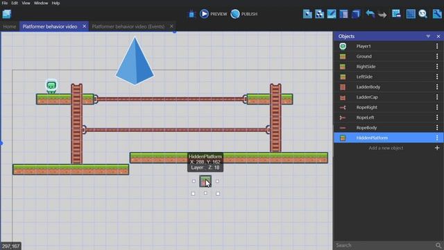 Platform(er) - In Depth Tutorial - GDevelop смотреть онлайн