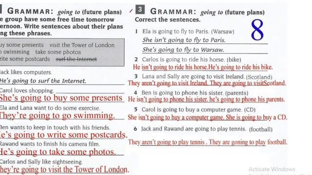 SUNRISE 8 ( ACTIVITY BOOK) UNIT 4 LESSON 1 ( 1 2 3 5 ) YASIR MOHAMMED смотреть онлайн