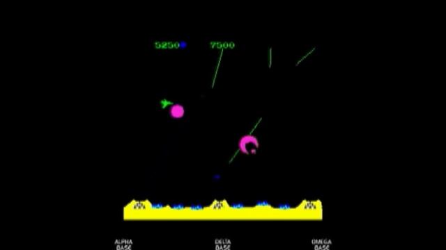 Coin-Op Games 1980 - Missile Command (Atari) [MAME]