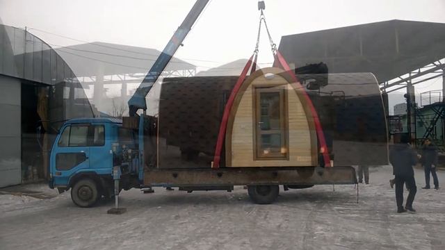 Как изготавливаются и устанавливаются U-Дачные домики! смотреть онлайн