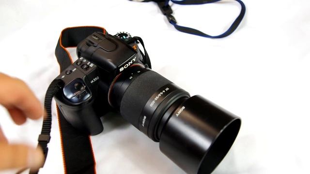 Sony a350 alpha DSLR camera review смотреть онлайн