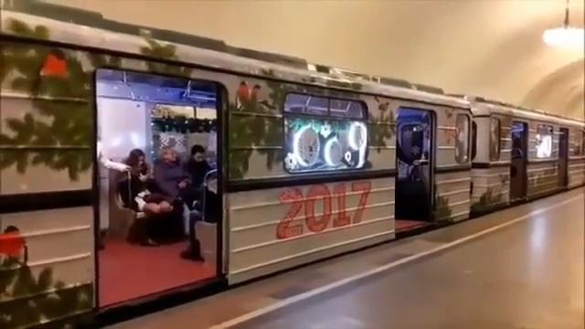 Метро Москва Новый Год смотреть онлайн