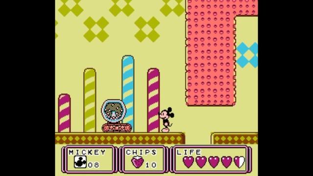 Dendy (Famicom,Nintendo,Nes) 8-bit Mickey Mouse 3 - Yume Fuusen Stage 5