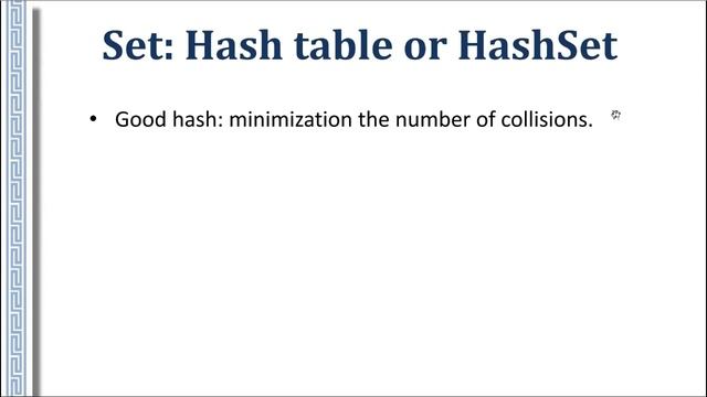 Algorithms 1.3.2 Set, Map, Dictionary. Hash Table Implementation смотреть онлайн