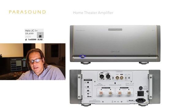 Parasound Halo Amplifiers 2022 - A 23+, A21+, A 52, A 31, JC 51, JC 5, JC 1+