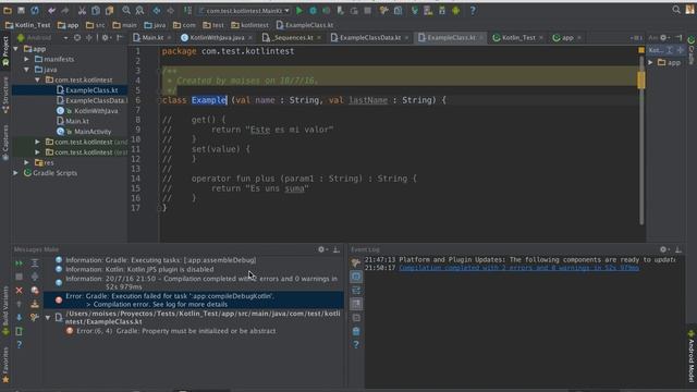 Kotlin - Java & Kotlin, creando objectos y compatibilidad con Java смотреть онлайн