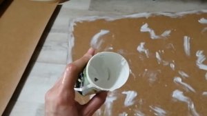 Приклеиваю пробку на стену ??