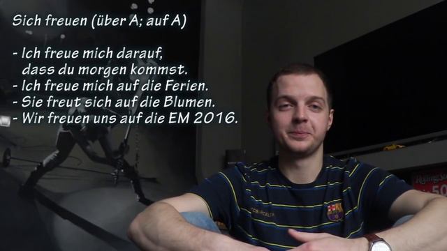 Главные немецкие глаголы, управления №20: Sich freuen (über A; auf A) смотреть онлайн