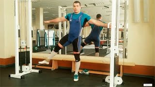 Приведение бедра в кроссовере / тренажёре: техника выполнения смотреть онлайн