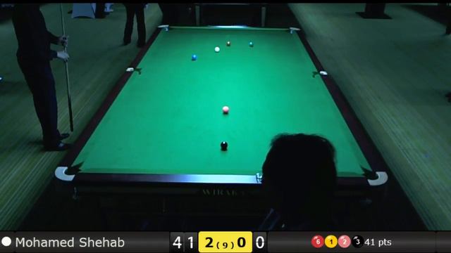 Snooker 6 reds Groups : Mohamed Shehab vs Sasika Perera смотреть онлайн