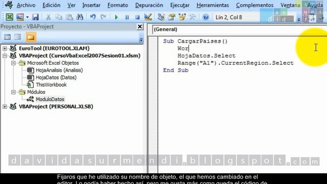 Curso Práctico Programación de Macros en Excel con VBA: Cargar un ComboBox usando Filtros Avanzados смотреть онлайн