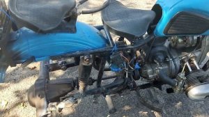 Квадроцикл из Урала. Начало постройки. 1 серия