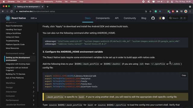 React Native cli set up - #2 Android смотреть онлайн