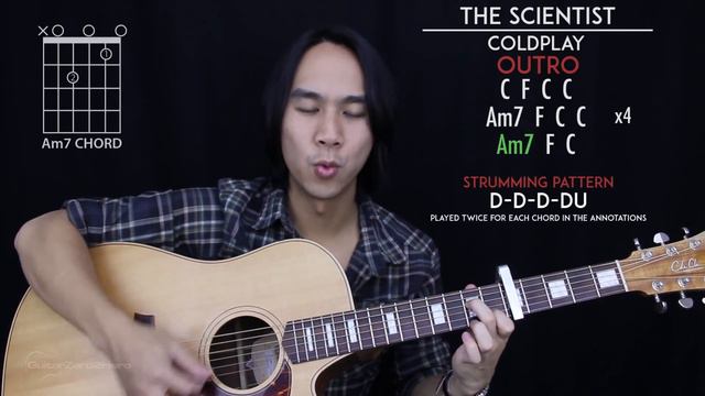 The Scientist Guitar Tutorial 🎸 - Coldplay Guitar Lesson |Easy Chords + Guitar Cover| смотреть онлайн