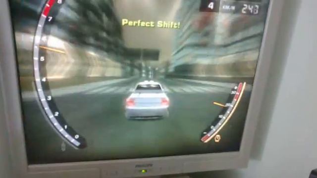 NFSMW Mitsubishi Lancer Drag 0-100 смотреть онлайн