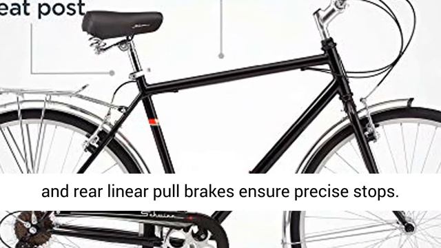 Schwinn Wayfarer Bike Mens and Womens Hybrid Retro-Styled Cruiser, 7-Speed, 28-inch Wheels Review смотреть онлайн