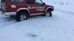 Тест всех блокировок на Toyota 4runner 130