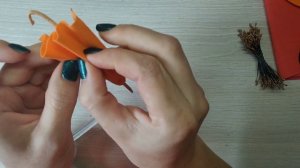 Брошь "Осенний зонтик" из фоамирана 1 мм. DIY