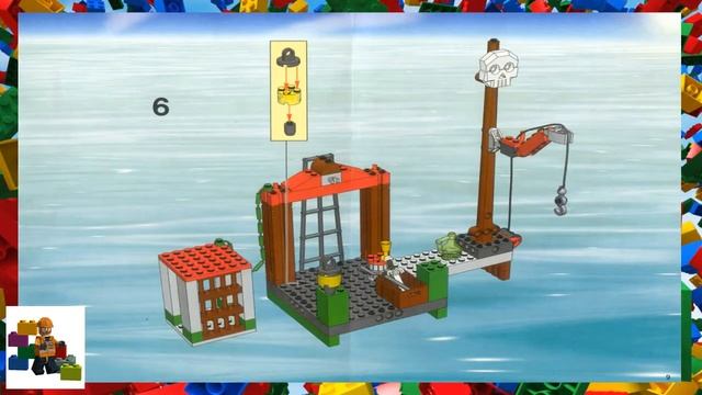 LEGO instructions - 4juniors - 7073 - Pirate Dock смотреть онлайн