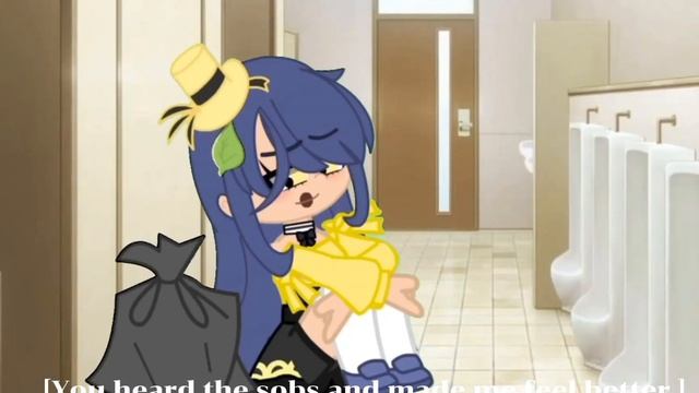 [??]Я плакала в школьно туалете...[??]#гачаклуб#меме