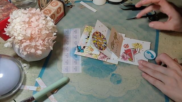Pop Up открытка Поп Арт DIY мотивирующая