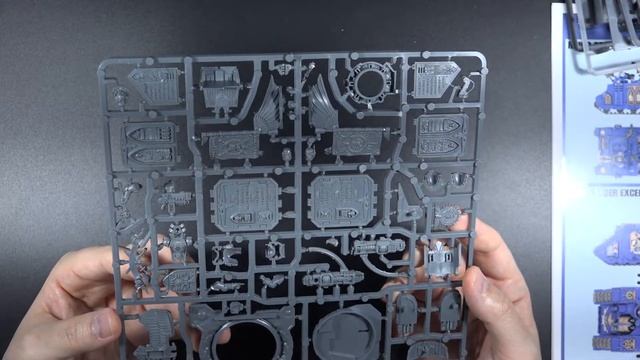 Warhammer 40000 Space Marine HQ Command Tanks Warhammer world Exclusive (WH40K) Unboxing смотреть онлайн