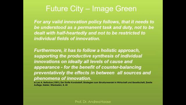 Future City - Prof. Dr. Andrea Haase në UMT смотреть онлайн