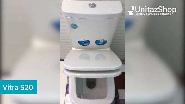 Смыв и Микролифт унитаза Vitra S20 от UnitazShop смотреть онлайн