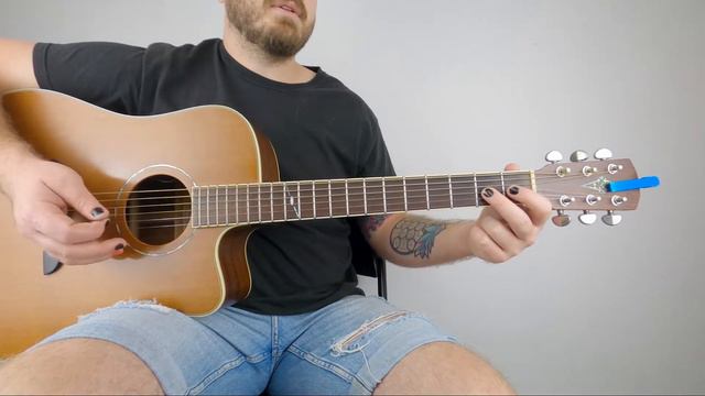 Quinn XCII - "Backpack" Guitar Tutorial | EASY Guitar Tabs + Lesson | смотреть онлайн
