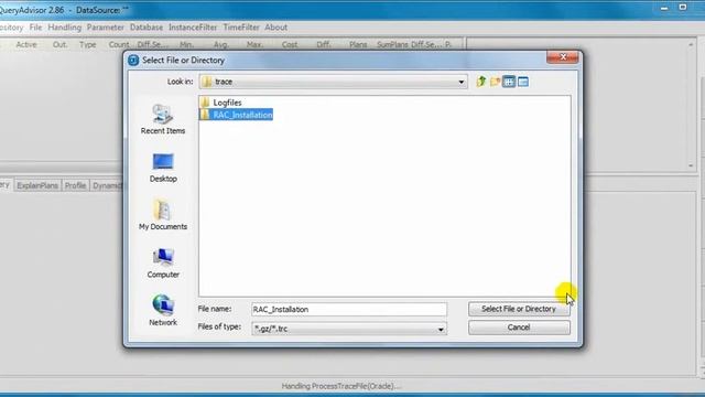 QA Tutorial - Load Oracle Tracefiles смотреть онлайн