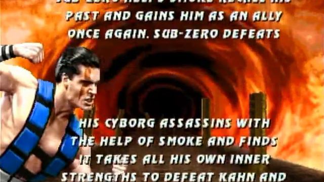 Ultimate Mortal Kombat 3 - Saturn - Sub-Zero - Ending смотреть онлайн
