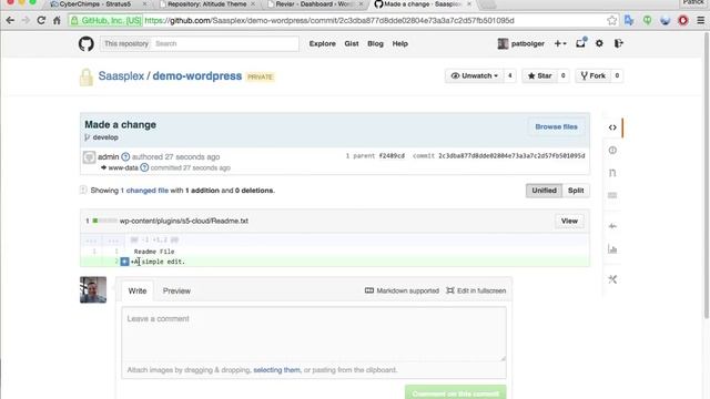 Template Provider GIT Integration смотреть онлайн