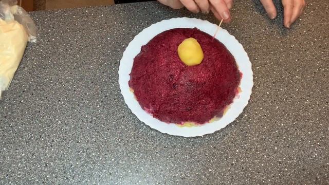 Селедка под шубой,торт шапка,салат рецепт на праздничный стол,красивое оформление, Будни с Татьяной смотреть онлайн