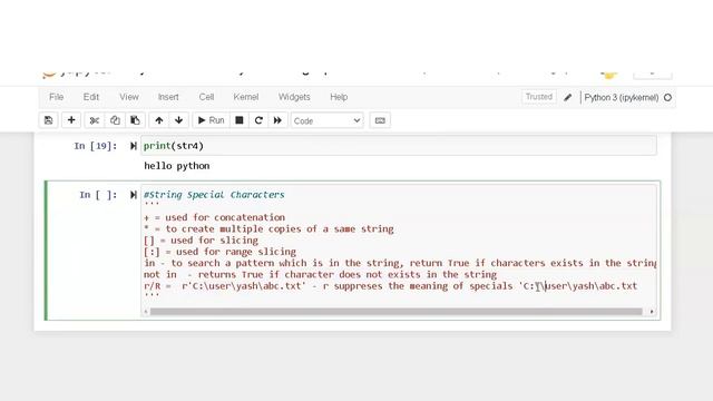 Python Tutorial#003 - String Slicing and String Methods|English|Python for Beginners смотреть онлайн