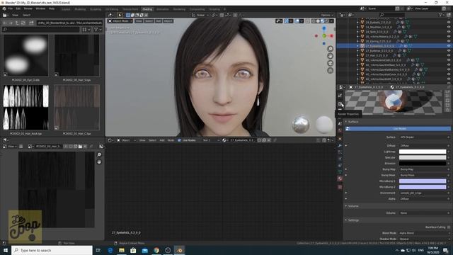 Add Texture To Game Character Model In Blender Tutorial (Shader Editor) смотреть онлайн