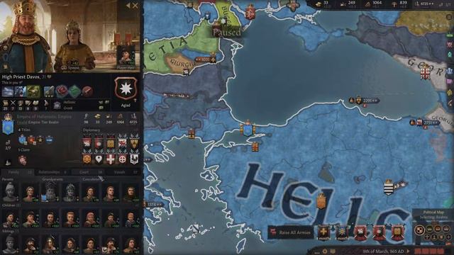 Sparta Mega Campaign |CK3| Episode 30 "The Ally Death Stack" смотреть онлайн