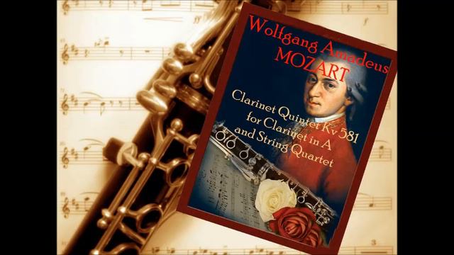 Mozart Quintet K581 Mv II, Larghetto (String Quartet accompaniment) смотреть онлайн
