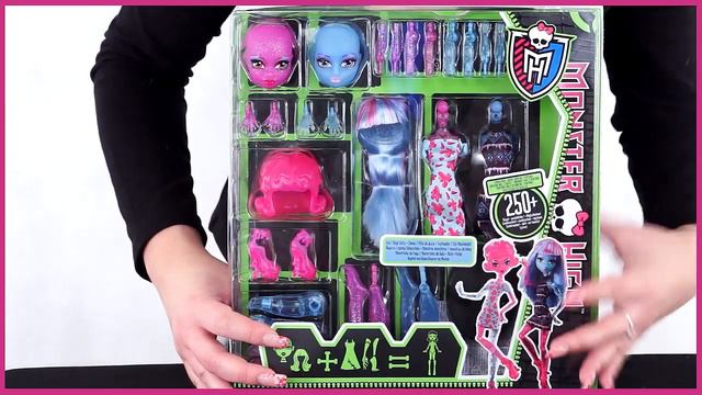 Monster High Набор Создай своего монстра Y0417 смотреть онлайн