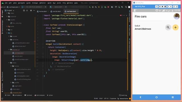 Flutter & Firebase #5 Affichage des données récuperées depuis Firestore | Tutorial français смотреть онлайн